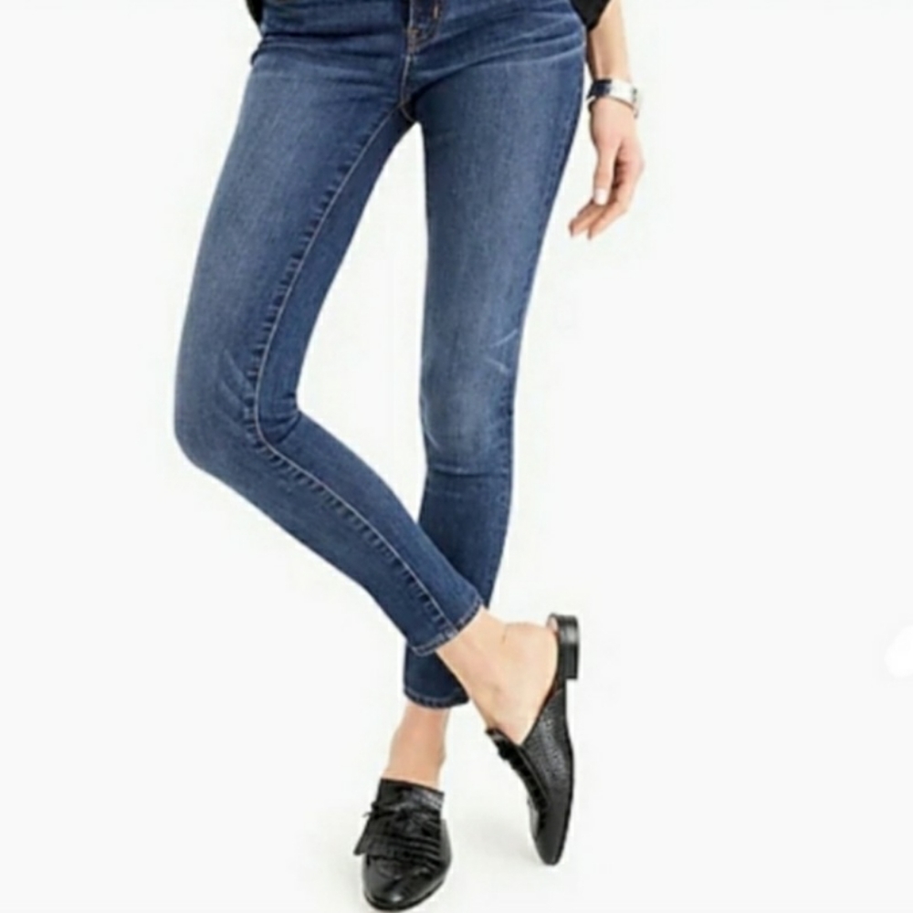 J. CREW 8" Toothpick Jeans